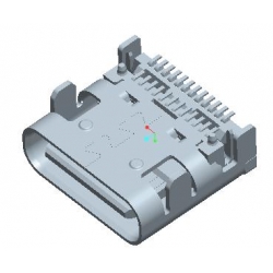 USB C F TYPE 板上型 CONN.